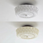 Glass Ceiling Lamp with E27 Light Bulb for Bedroom Living Room