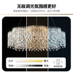Crystal Chandelier Modern Luxury Light for Living Room, Dining, Bedroom - 2024 New