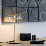 Modern Clear Glass LED Floor Lamp for Home Decor & Living Room Lightning