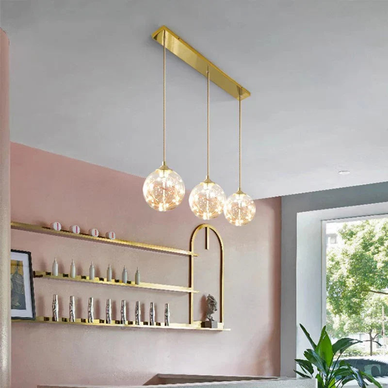 Modern Chandeliers: Dining Room Pendant Lights for Ceiling - Indoor Hanging Lamps