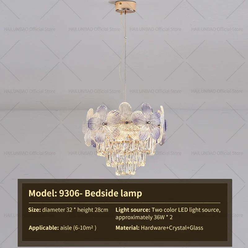 Crystal Chandelier: French Cream Style Light Luxury for Living Room and Master Bedroom
