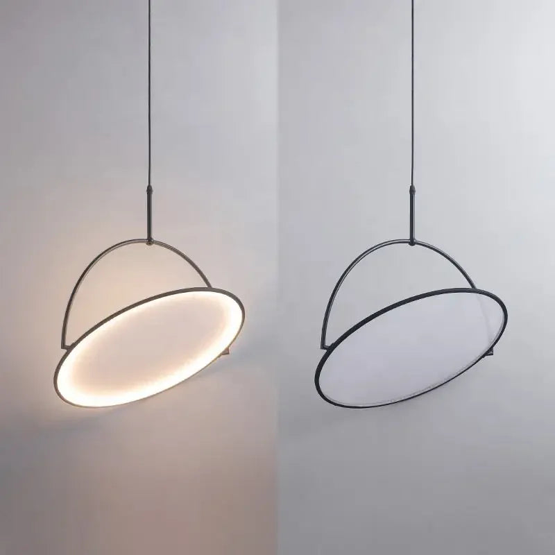 Modern Minimalist LED Pendant Light Chandelier for Dining Room, Kitchen, and Bar