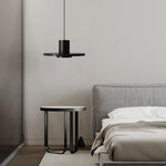 Modern Minimalist Black Hole Stone Bedroom Pendant Chandelier