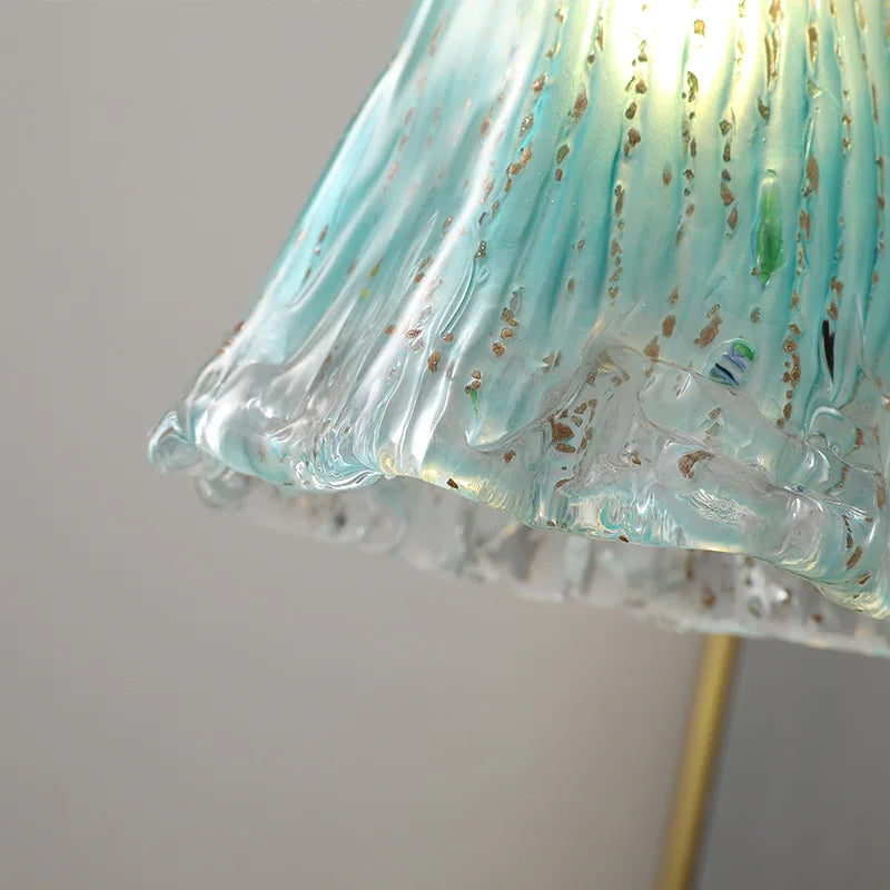 Glass Copper LED Pendant Lights - Modern Home Decor Hanging Lamp