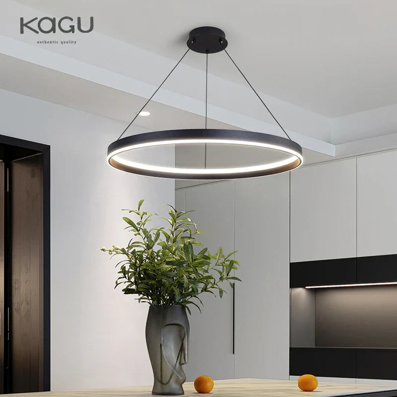 Artistic Black Chandelier for Living Room, Bedroom, Dining Room Lighting
