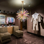 Dandelion Pendant Lamp: Vibrant Kids' Chandelier Lighting for Modern, Colorful Rooms