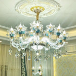 Modern French Crystal Chandelier for Elegant Living Room Lighting