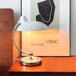 Minimalist Desk Lamp, Classic Retro Nordic Table Lamp for Office and Bedroom