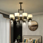 Chinese Zen Marble Chandelier for Living Room, Restaurant, and Bedroom