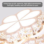 Crystal LED Chandelier Ceiling Lamp Modern Elegant Indoor Decor Luminaire