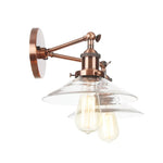 Vintage Loft Art Glass Wall Lamp - LED Study Aisle Bedside Light