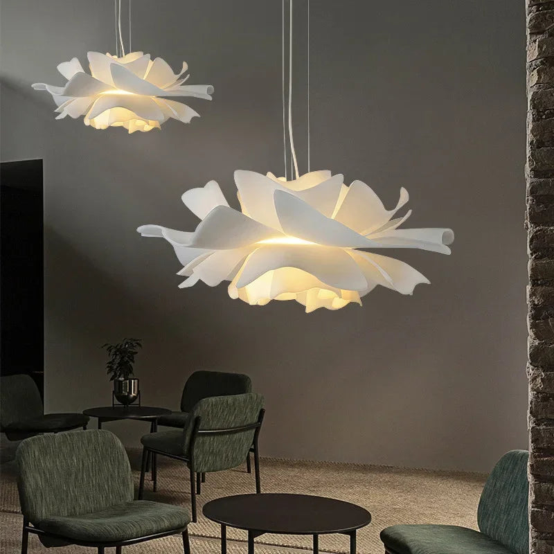 Scandinavia Flower Acrylic Pendant Chandelier for Kitchen Living Room