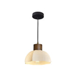 White Glass LED Pendant Lights for Modern Minimalist Decoration