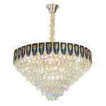 Crystal Chandelier LED Light Modern Luxury Designer for Main Living Room & Hotel