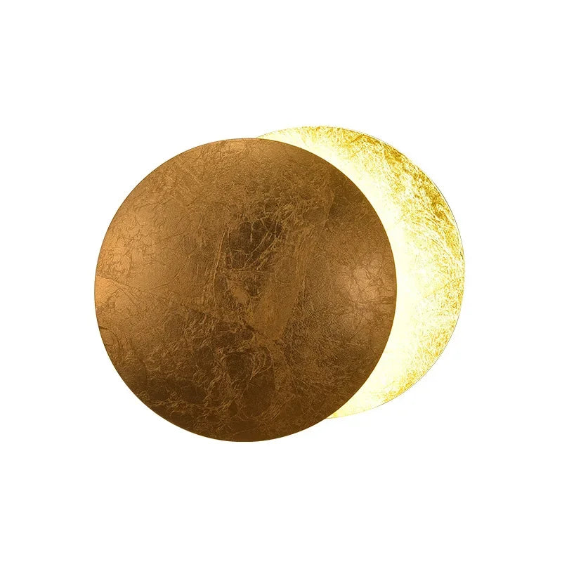 Modern Moon Eclipse LED Wall Lamps for Living Room Bedroom Decoration