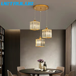 Crystal Chandelier Luxury Ceiling Lamp LED Modern Pendant Light for Indoor Spaces