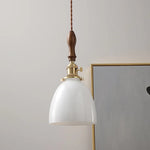 Glass Copper LED Pendant Lights for Modern Style Dining Kitchen Bedroom