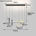 Scandinavian Style LED Pendant Lights for Home Decoration and Indoor Lighting.