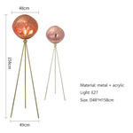 Nordic Style LED Lava Floor Lamp for Living Room Bedroom Decor