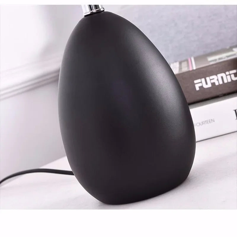 Modern Black and White Living Room Coffee Table Bedroom Night Lamp Design Bedside Lamps