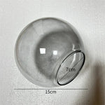 Stained Glass Ball Pendant Lamp for Elegant Wall Décor