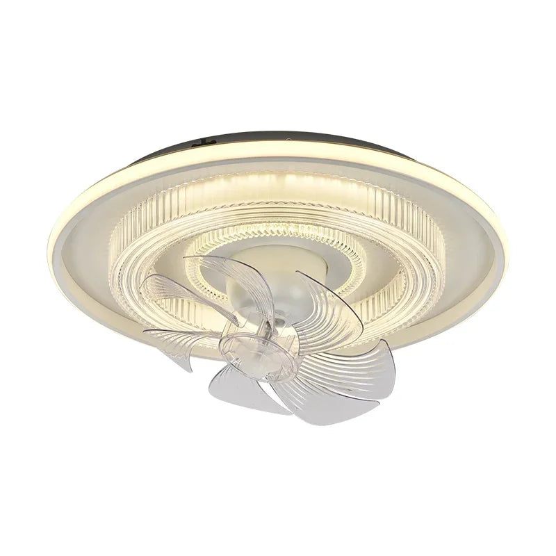 Dimmable LED Fan Lights Ceiling Lamp with Remote Control for Bedroom Living Room