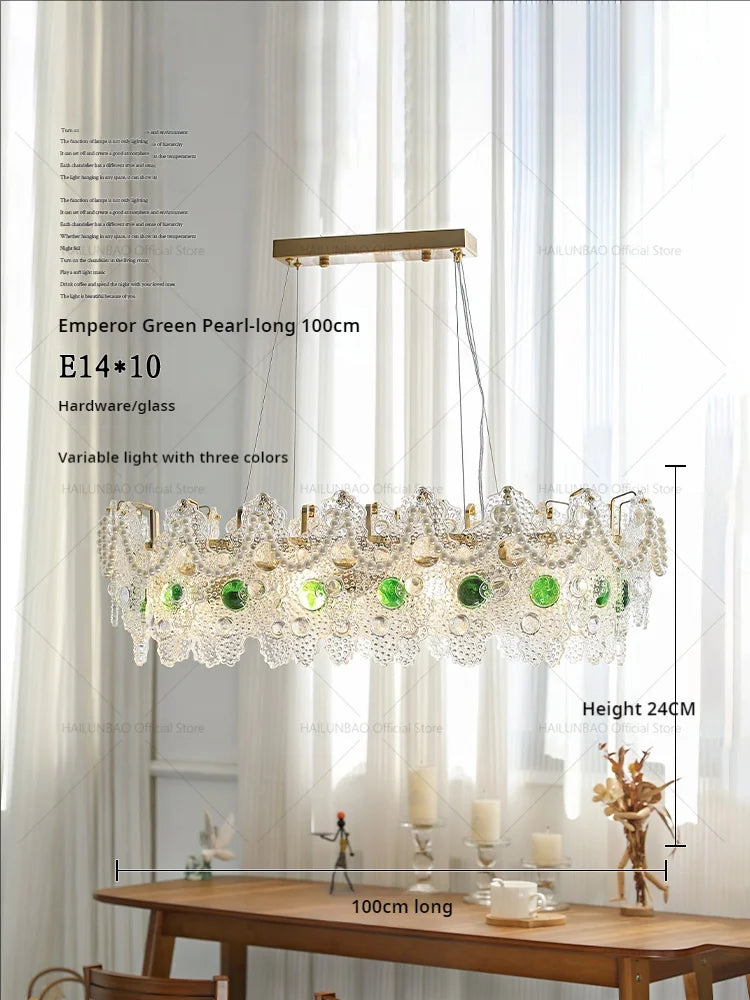 Crystal Chandelier: Elegant Retro Lighting for Bedroom, Dining, Living Room & Cloakroom