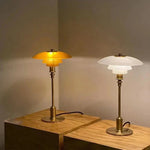 Nordic PH3 Glass LED Table Lamp - Modern Bedroom Study Decoration