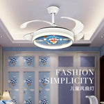 Dimmable Smart Home LED Ceiling Fan Light with Remote Control