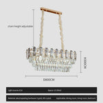 Luxury Crystal Chandelier for Living Room, Bedroom, and Restaurant