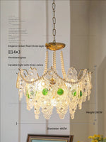 Crystal Chandelier: Elegant Retro Lighting for Bedroom, Dining, Living Room & Cloakroom