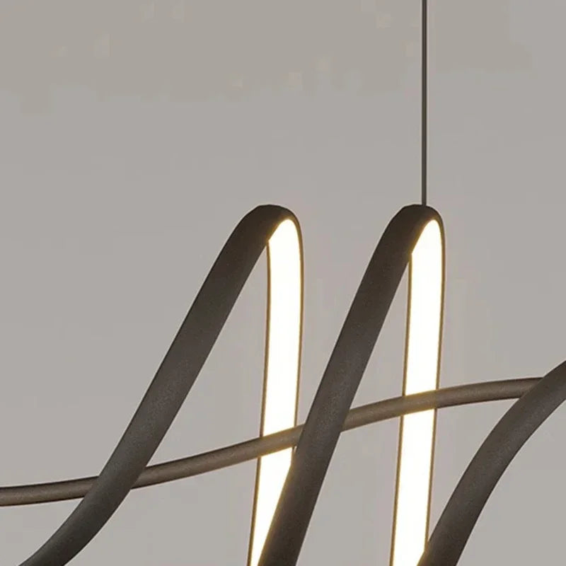 Modern LED Pendant Chandelier for Dining Living Room Center Table Lighting