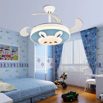 Simple Ceiling Fan With LED Light and Remote Control