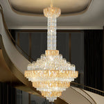 Crystal Chandelier for High-End Designer Duplex Living Room
