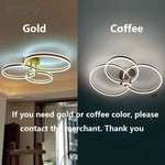 Modern LED Chandelier for Living Room Bedroom Ceiling Lighting