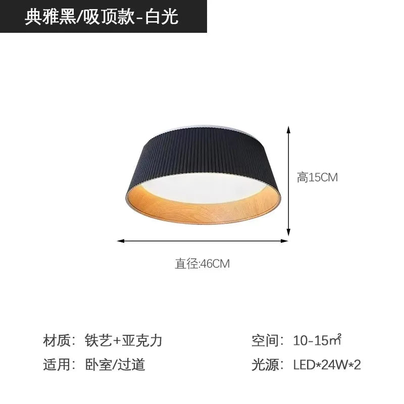 Minimalist Personality Bedroom Lamp LED Study Chandelier