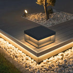 LED Pillar Top Courtyard Light - Waterproof Outdoor Street Fence Cap Post Light