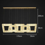 Modern Chandelier Pendant Light for Dining Room Ceiling, Indoor Lighting