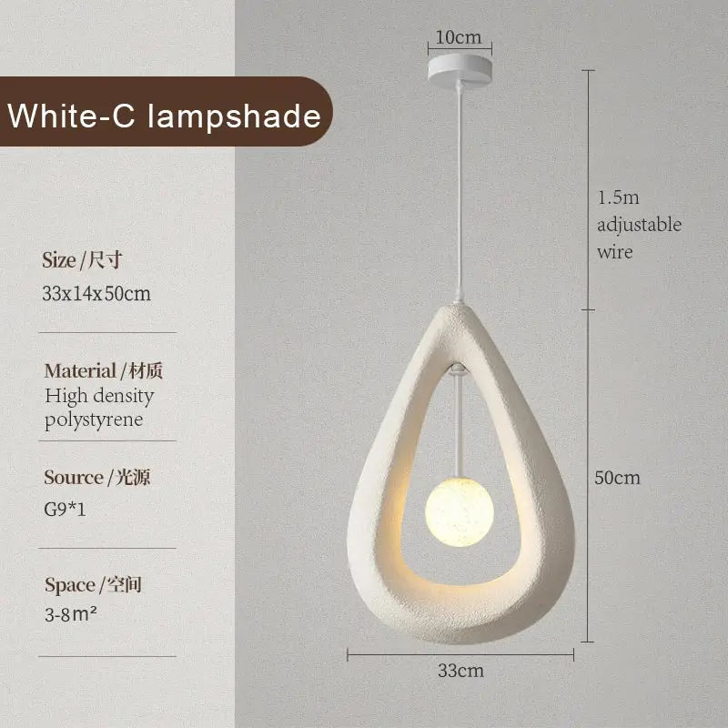 Nordic Design LED Pendant Lights Modern Living Room Chandelier