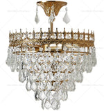 Crystal Chandelier: Modern Luxury Lighting for Dining, Bedroom, and Living Room