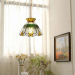 Tiffany Style Glass LED Pendant Light for Home Decor & Cafe Bar