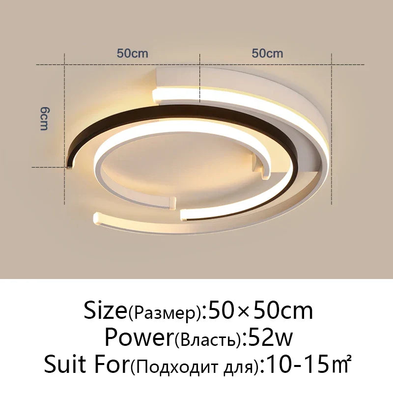 Modern LED Ceiling Light for Aisle, Living Room, Bedroom, Dining Room