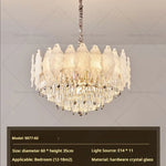 Crystal Chandelier: Modern Elegance for Living Room, Bedroom - High-End Luxury Lighting