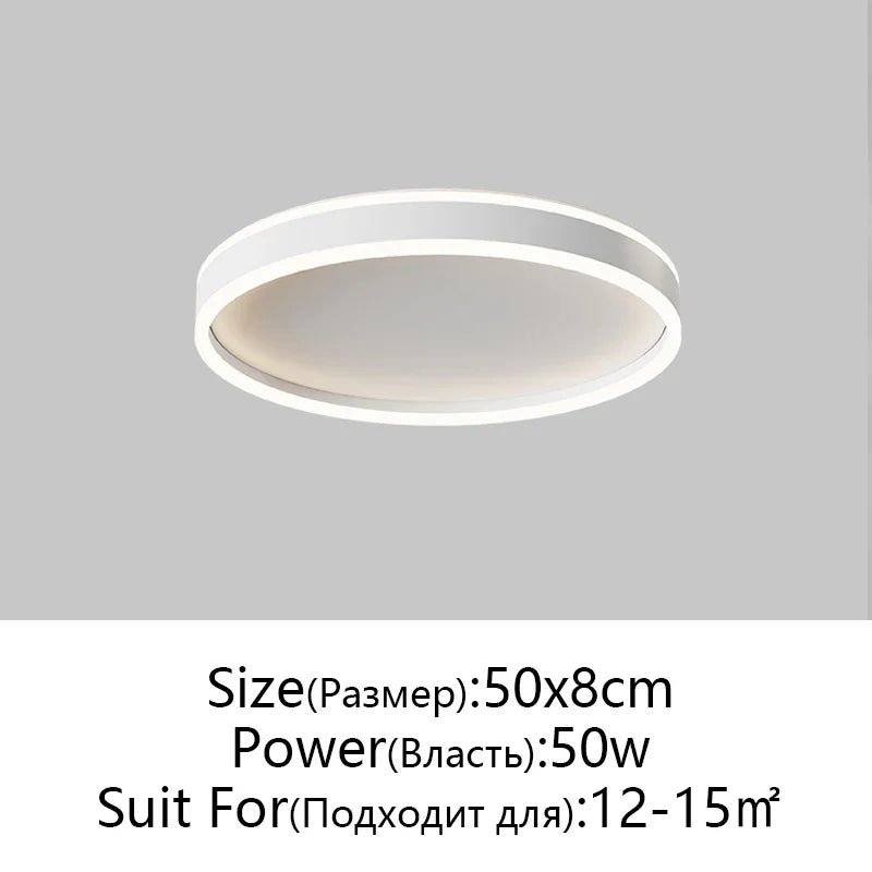 LED Pendant Light Ceiling Lamp Living Room Kitchen Dining Minimalist Decor