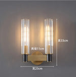 Luxury Copper Moon Wall Light - Decorative LED Wall Lamp for Home Bedroom