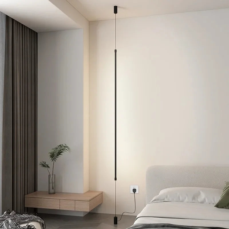 Slim Line LED Pendant Light for Living Room and Bedroom
