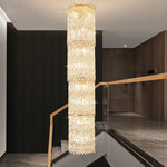 Sky High Crystal Chandelier Pendant Light Living Room Villa Main Light