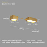 Black Nordic LED Ceiling Lights Chandeliers for Modern Living Room Decoration