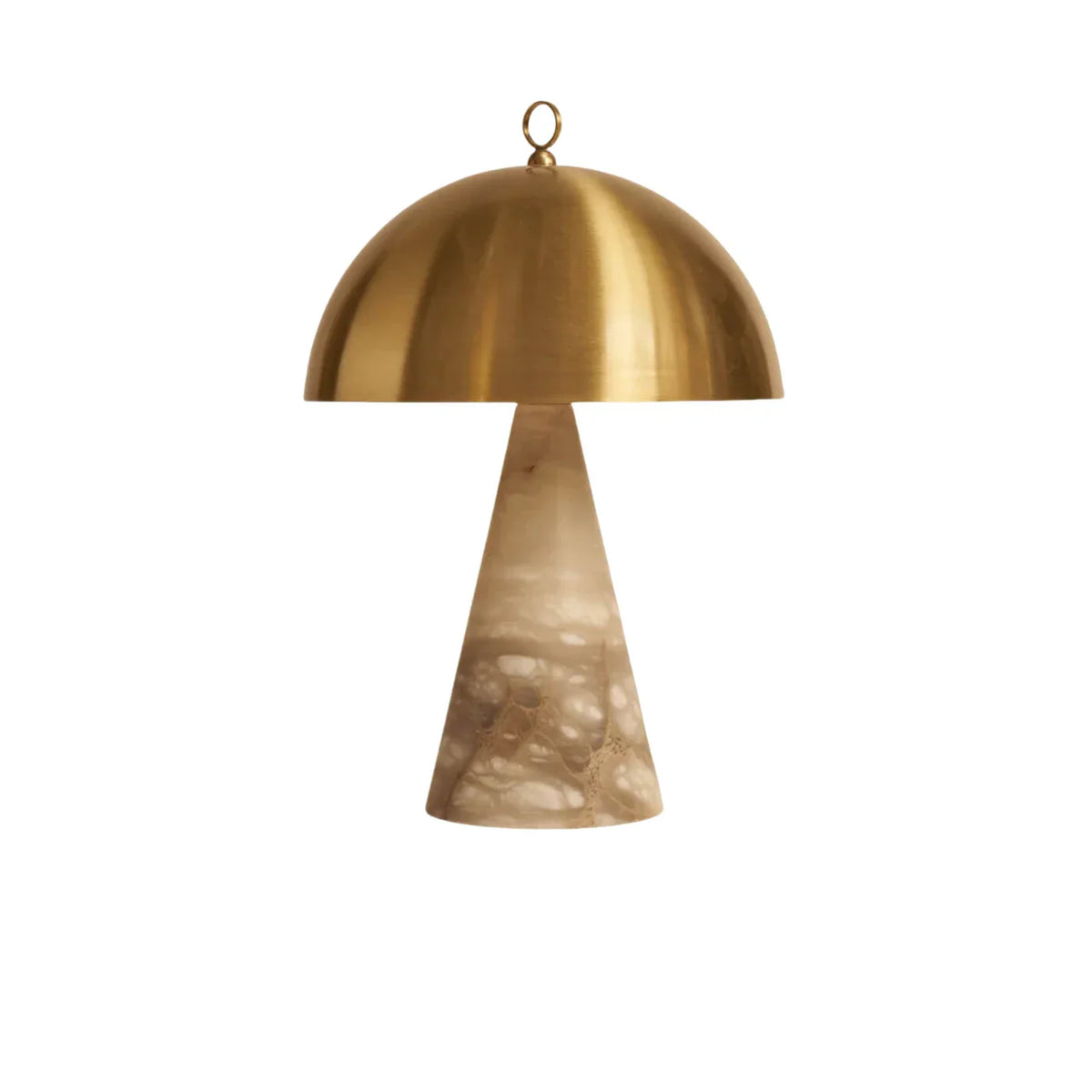 Copper Marble Table Lamps Gold Stone Desk Lighting Bedside Decor Items