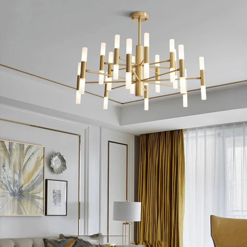 Modern LED Chandelier for Living Room, Salon, Bedroom, Dining Room - Indoor Pendant Lamp